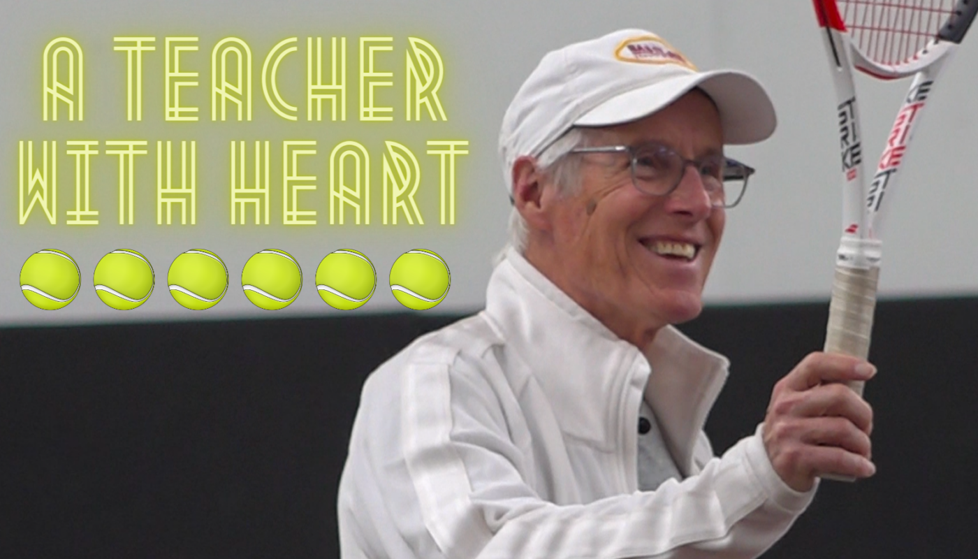 Dan Haertl has taught tennis at the U of M for 11 years.