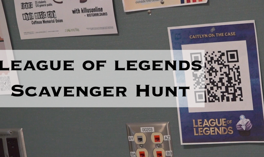 Scavenger hunt combines the virtual and physical world